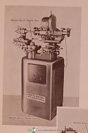 Pratt & Whitney-Whitney-Pratt Whitney R-6 & R-8 Cutter & Radius Grinders Parts & Assembly Manual 1955-R-6-R-8-02